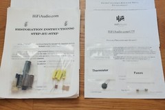 Leak TL/50 amplifier rebuild restoration Capacitor Kit fix repair instruction