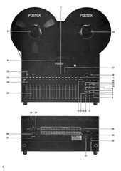 Fostex E-16 E16 E-8 E8 Tape Recorder OWNER’S OPERATION MANUAL