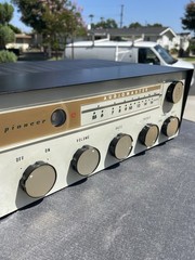 Vintage Pioneer Audio Master Vacuum Tube Integrated Amplifier 1960s Fukui Works!
