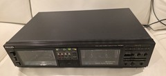 Vintage Philips FC567 Dual Logic Auto Reverse Hi-Speed Dub Cassette Deck TESTED