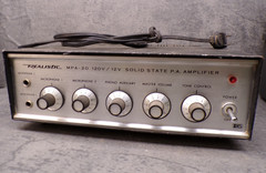Realistic MPA-20 Radio Shack Solid State PA Amplifier UNTESTED