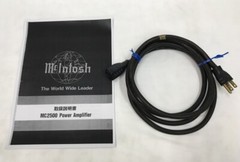 Mcintosh MC2500 BLACK Solid State Amplifier used from JP