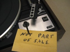 Vtg Dual 1249 Turntable Original Big Internal Parts Lot