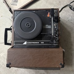 Vintage AudioTronics Model 338 Turntable – Speeds: 16, 33, 45, 78
