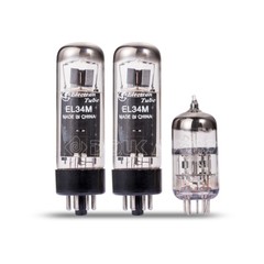 HiFi EL34 Vacuum Tube Amplifier Class A Single-ended Stereo Audio Amp DIY Kit