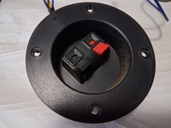1/Single OEM PART ONLY: Realistic 2-Way NOVA 4 Speaker Terminal Cup/Crossover