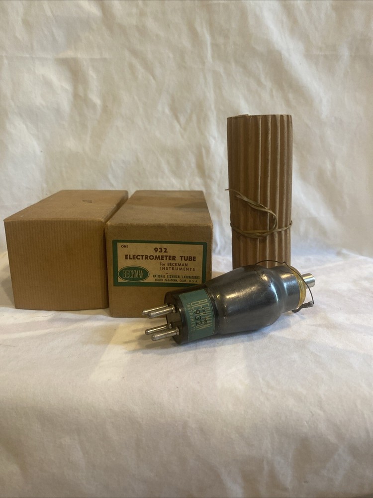 Beckman 932 rare Electrometer tube tetrode Untested