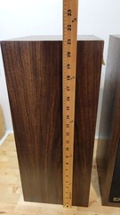 EPI Epicure 100V Bookshelf Speakers Pair Tested Working Clean Cabinets Vintage