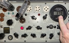 Matched Quad Tesla EL34 Tubes Tested On TV7-D/U at 52,52,52,52 & 37,37,37,37ma