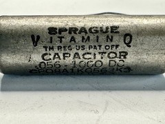 Sprague Vitamin Q 0.056uF 1000VDC Capacitors Lot of 6 USA Untested