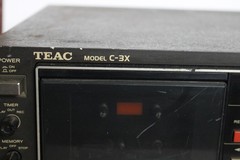 Vintage Teac C-3x Rack Mount Cassette Deck (Parts / Repair) -**Read**
