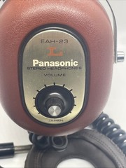 Vintage Panasonic Studio Headphones EAH-23 – Working, Need Ear Pads Fitted