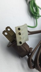 Vintage Stereo Turntable Power Cord / Ground Wire – UNUSED LOOK READ B1