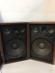 Pioneer CS-99 Vintage 5-Way Floorstanding Stereo Speakers Wood Lattice (Pls Read