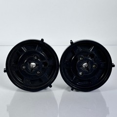 Vintage VIF International Hub Adapter Pair NAB for Reel to Reel Fits Ampex Otari