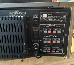Vintage Sansui 8080 Stereo Receiver Amplifier Pro Serviced
