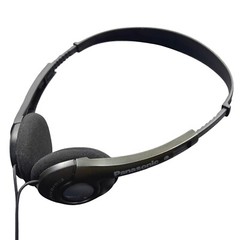 Panasonic Classic Vintage stereo Headphones comfort fit -3.5mm jack BLACK