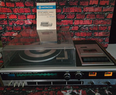 Hitachi SDT-3431 Ambiophonic Stereo Music Centre w/ Manual