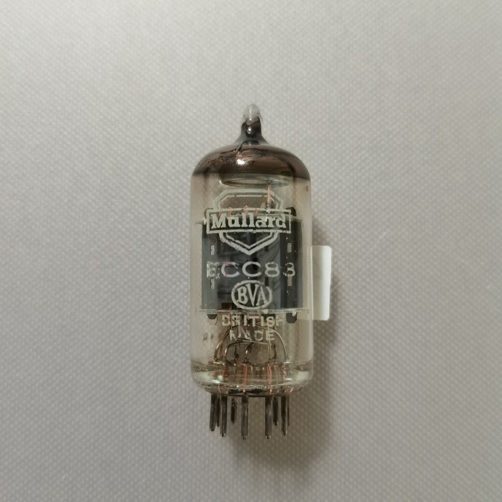 Mullard ECC83 12AX7 preamp tubes tested strong