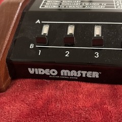 Video Master, Lance Industries Selector Control System, 1982 w Box, Manual