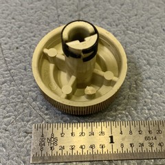 Vintage Zenith Circle of Sound Console Original Small Knob