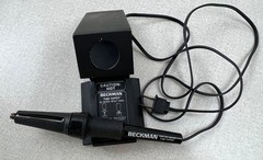 BECKMAN Tube Topper Metal Black Stand and 120AC/DC Soldering Iron USA P/N 348140