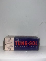 1 Tung-Sol 5AS4A Black Plate Tube TV7 Tested Very Strong And Balanced With Box