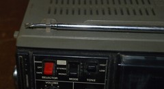 Panasonic RF-7100 AM/FM Radio FM, 8 Track Player does not work, Radio Works