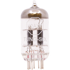 12AX7, Tung-Sol Reissue Vacuum Tube, Standard Pins, Preamp
