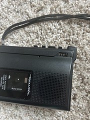 Realistic Minisette 20 Cassette Tape Recorder Model 14-1055 AA 3V