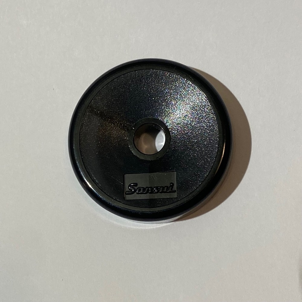 Sansui Turntable 45 RPM Adapter Translucent Smoke Gray Part Plastic Vintage
