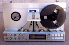 AKAI GX-77 REEL TO REEL TAPE RECORDER FOR PARTS OR REPAIR MIJ