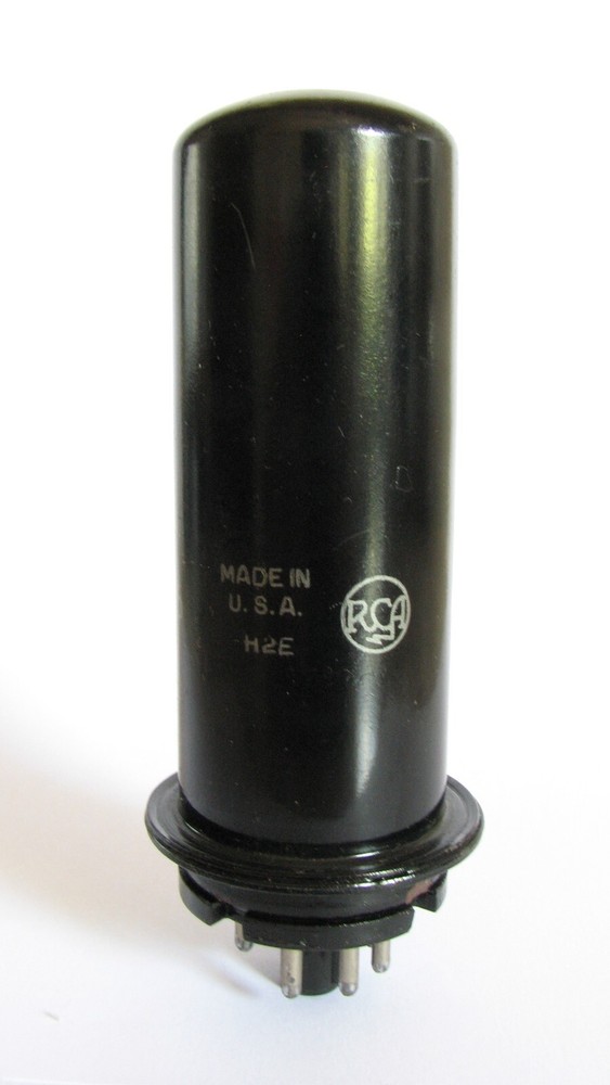 1944 RCA JAN-CRC-6L6 VT-115 metal Power Tube- Hickok 539B tests @ 5000, min:3300