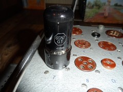 Brimar 6SN7GT Black Glass Valve Tube