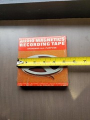 Vintage Audio Magnetics 5″ Reel Recording Tape 600 Feet Factory Sealed