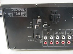 VINTAGE TECHNICS AV CONTROL STEREO RECEIVER SA-EX100 W/ REMOTE