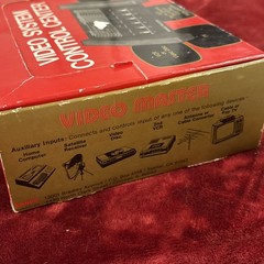 Video Master, Lance Industries Selector Control System, 1982 w Box, Manual