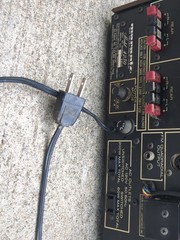 Marantz 4230 Stereo + Quadradial Receiver Untested Powers Up Sold As Is