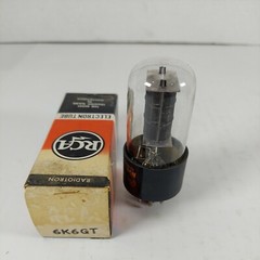 RCA 6K6GT & 6SK7-GT/G Smoked Glass Vintage Vacuum Tube Lot Untested