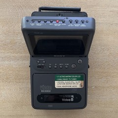 Sony GV-200 Video Walkman Video8 TV Recorder NTSC Untested For Parts Repair-READ