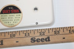 OEM Metal Plinth Top Cover – Zenith Z565W Turntable Record Player Stereo Part