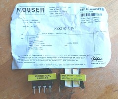 2 TAMURA 3FD- 256 PC Mount Plug-In Circuit Audio Transformer NEW MICROTRAN PSD2-