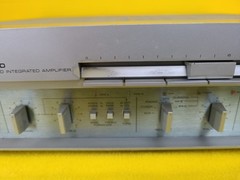 KENWOOD KA-900 AMPLIFIER (1980) Tested and Works Silver Vintage Please Read