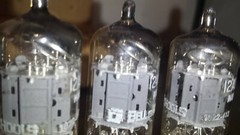 NOS – Boxed Set BELL & HOWELL 12AU7 1V2 6DT6A JAPAN Tube TV-7 No microphonics