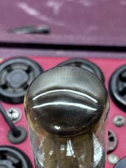Mullard /Sylvania GZ34 5AR4 Rectifier Tube f32 B4H1. Recently Cal.Hickok Tested.