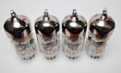 4 pcs NEW 6N23P/ECC88/6DJ8 Reflector ’74 SWGP Gray Shields Matched Quad 07.1974