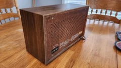 Vintage SONY TFM 9450W 11 Transistors 2 Band Radio Powers On – READ DESCRIPTION