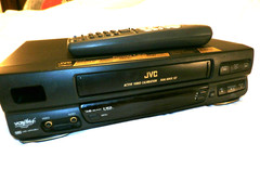 JVC VCR VHS Player HRVP436 VCR PLUS Remote 4 Head Powers On Has Issues