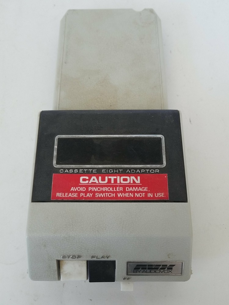 AudioVox Stereo Cassette Eight Track Adaptor Model CA-1