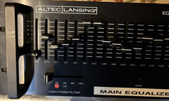 Vintage Altec Lansing Model 1653A Equalizer Rack Mount USA Pro Audio EQ 120V 30W